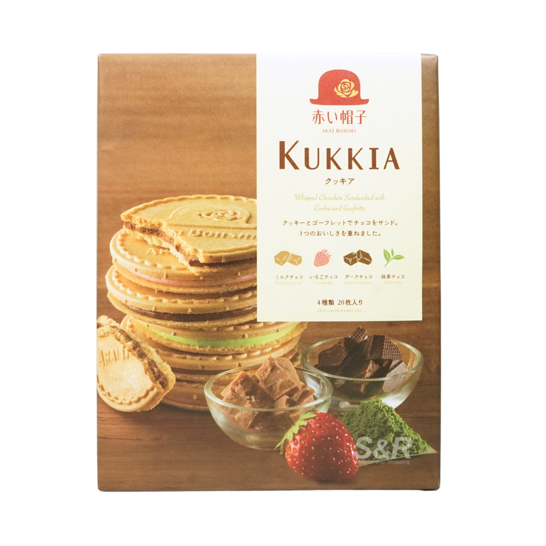Akai Bohshi Assorted Whipped Choco Sandwich 1 box